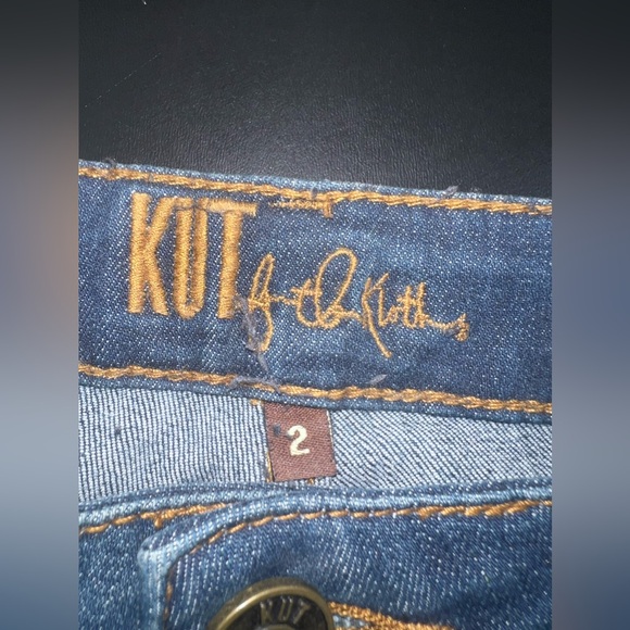 KUT From the Kloth Denim straight leg jeans Size 2 EUC - Picture 5 of 10